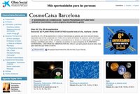 Actividades gratuitas en CosmoCaixa Barcelona