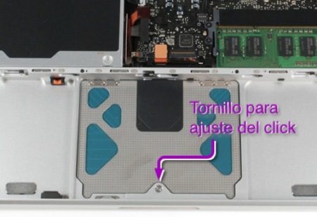 Mejora el clic en los trackpad de los nuevos portátiles Unibody