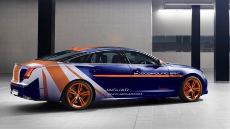 RRV Jaguar XJR: Un superdeportivo que apoya el Bloodhound.