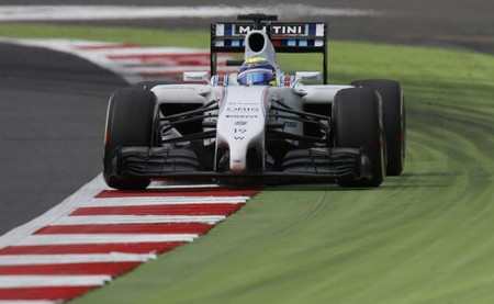 Felipe Massa, el más rápido en el primer día de pruebas en Silverstone