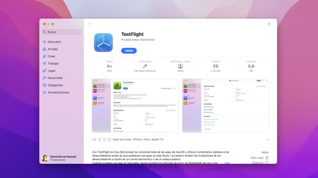 TestFlight llega al Mac, ya podemos descargarlo de la Mac App Store