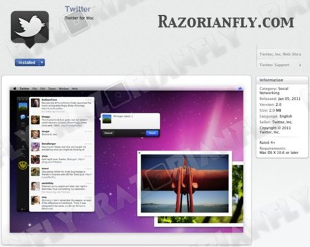 Comienzan las sorpresas: Tweetie 2 será una de las primeras aplicaciones en la apertura de la Mac App Store