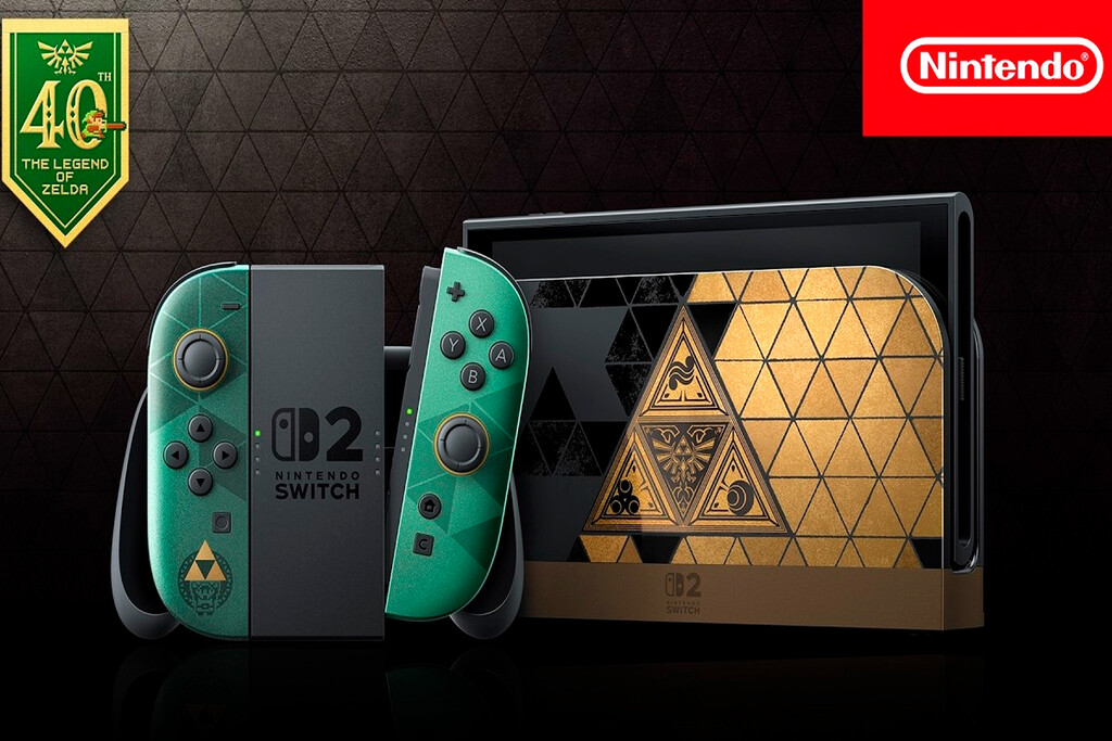 Nintendo Switch 2 Edición Zelda: el 40 aniversario marcado por la reventa