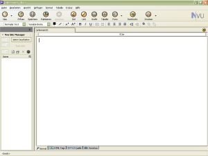 Nvu 1.0, editor HTML gratuito y libre