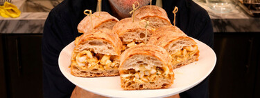 Jesús Sánchez, chef tres estrellas Michelin, enseña a hacer su bocata de calamares con “la base cremosa que casi nadie hace”