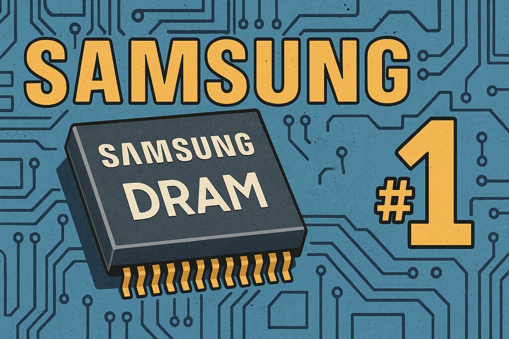 La DRAM vuelve a ser territorio Samsung: que sea el líder en ventas explica por dónde va la industria