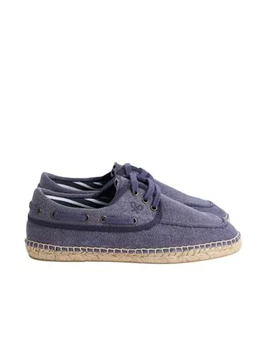 SILBON Alpargata Cubierta Nautico Azul para Hombre Talla 42