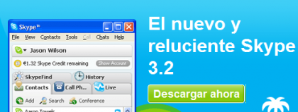 Skype 3.2. para Windows
