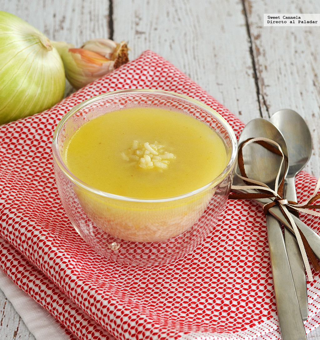 Sopa de arroz y jengibre. Receta para la gripe y los resfriados