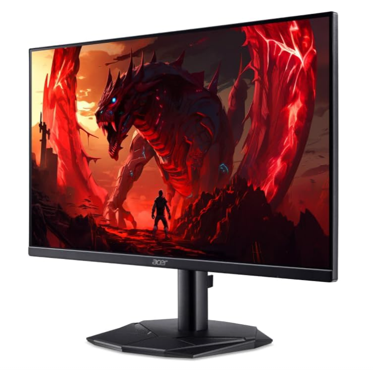 Acer Nitro KG270 P0bi, 27 Polegadas, 1920x1080 Full HD, Monitor Gamer LED VA, 16:9, Anti-Reflexo, 1000:1, 1ms, 144Hz, 18W
