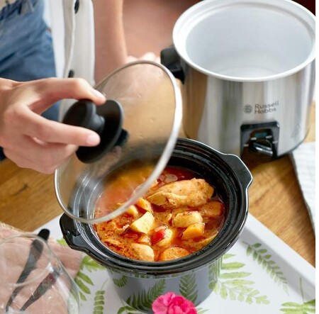 Mejores ofertas en ollas de cocción lenta de marcas como Crock-Pot, Russell Hobbs o Cecotec en Amazon
