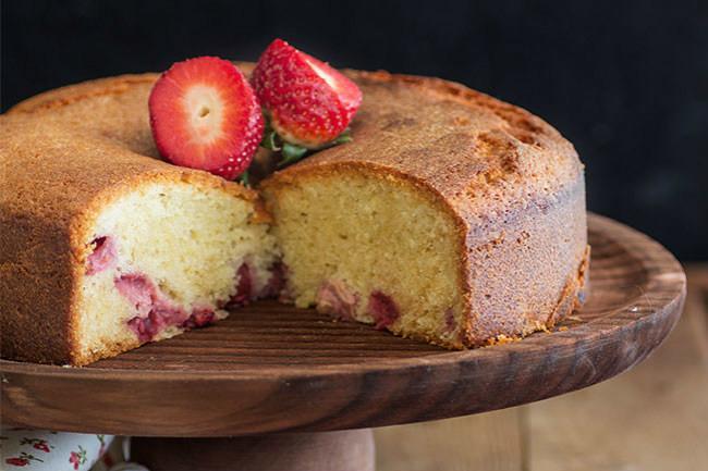 Sanvalentin Cake Fresas Nata Dap