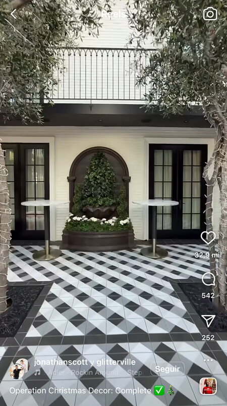 Uno de los exteriores de la casa de Jonathan Scott.