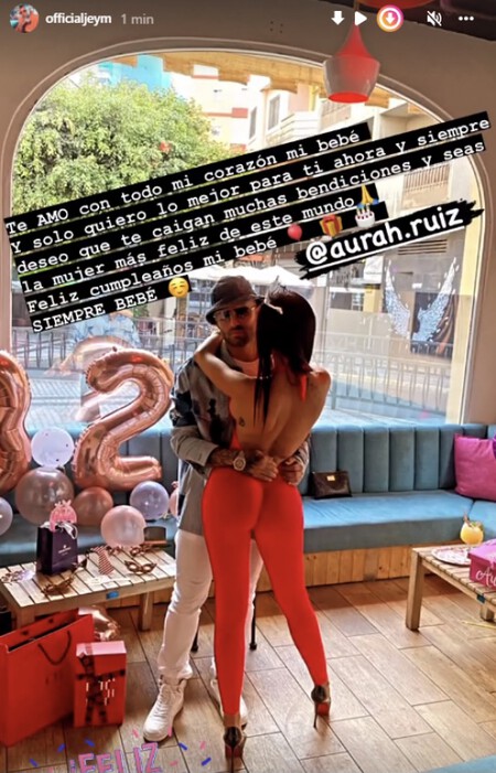 Aurah Ruiz y Jesé Rodríguez