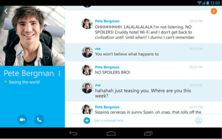 Skype 4.4 para Android
