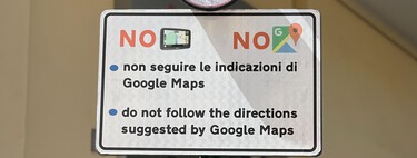 Google Maps falla tanto que están poniendo carteles en la calle que contradicen sus indicaciones