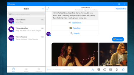 Noticias, bolsa, meteorología y un tamagotchi, Yahoo lanza sus bots para Facebook Messenger