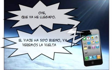 ¿Un iPhone 4 en la estratosfera?