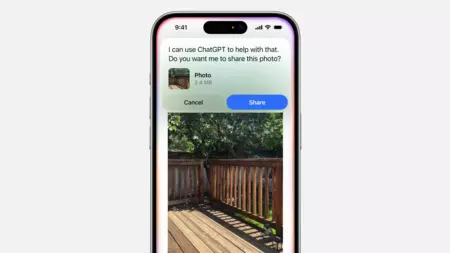 iPhoneの写真についてChatGPTに質問できます