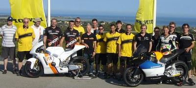 Dunlop ya prepara la temporada 2013 en Moto2, con un test en Mireval 