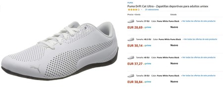 zapatillas puma cat 37