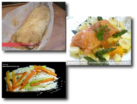 Cómo hacer papillote. Técnicas de cocina