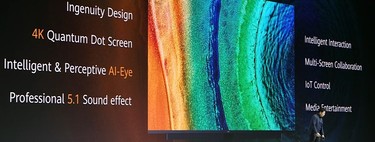 Huawei también quiere vender televisores: su primer modelo será un 4K con soporte para HDR