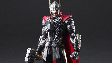 ¿Cómo sería Thor de Marvel diseñado por Tetsuya Nomura? Aquí lo tienes en una pedazo de figura de 135 dólares