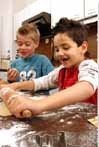 Cocinar con los chicos