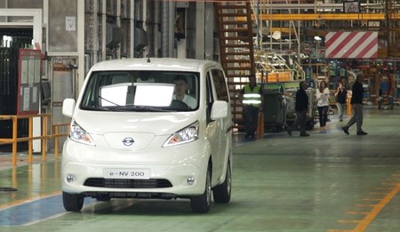 Nissan e-NV200 factoría de Barcelona