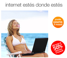 Orange y Vodafone también promocionan internet móvil en verano