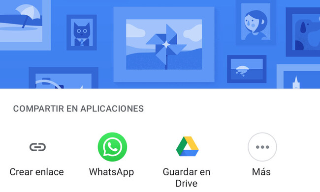 Google Fotos Compartir