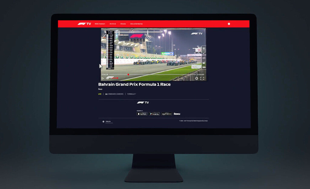F1 TV, el canal de streaming de la Fórmula 1, tendrá apps para Apple TV, Android TV y Fire TV y soporte para AirPlay y Chromecast