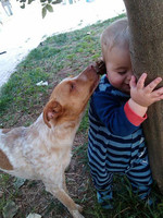 La foto de tu bebé: Gabriel jugando con Tidus