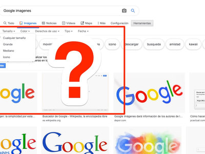 Google Imágenes elimina la opción para buscar un tamaño exacto o una resolución mínima