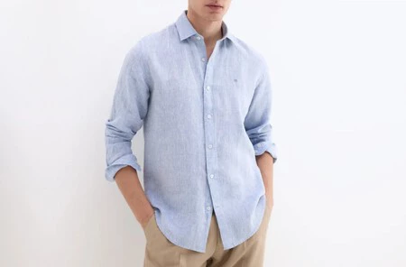 Camisa De Lino Pedro Del Hierro