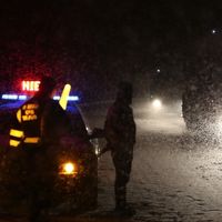 Así evoluciona la 'Bestia del Este' en España: 279 carreteras afectadas por la nieve, 23 de ellas cerradas