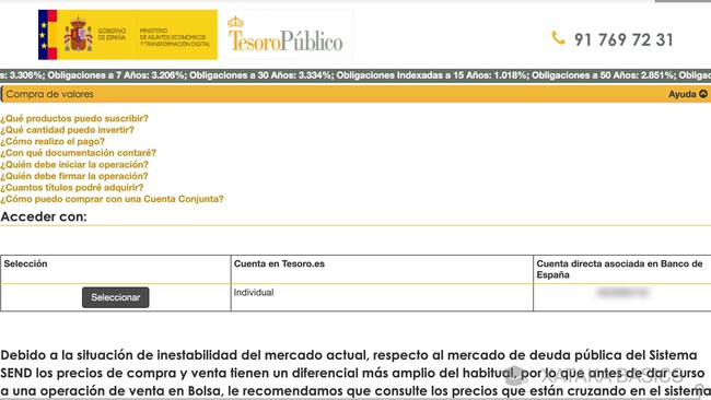 Comprar Letras del Tesoro en la subasta del 7 de marzo de 2023