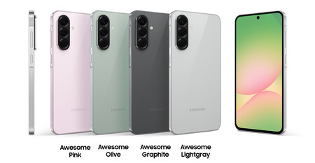 Colores diferentes Galaxy A56