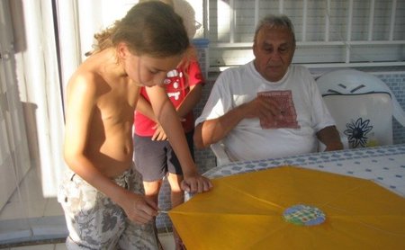 Manualidades divertidas: una cometa