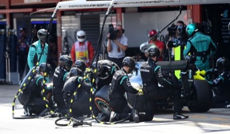 Pit Stop Mercedes