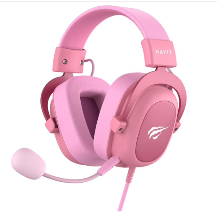 Havit Headphone Fone de Ouvido H2002d Pink