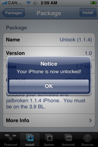 Ya se puede liberalizar completamente el iPhone 1.1.4