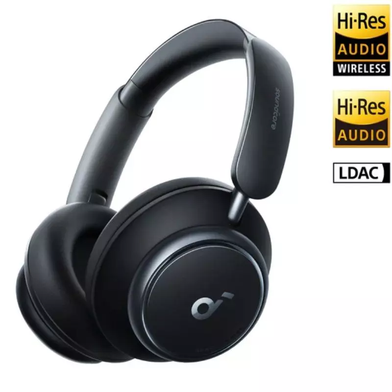 Auriculares inalámbricos soundcore space q45/ con micrófono/ bluetooth/ negros