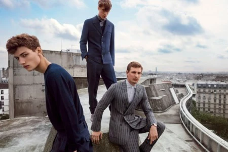 Elegante y moderna, así es la campaña para la primavera-verano 2015 de Ermenegildo Zegna