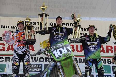 Podium MX1 Bulgaria 2012