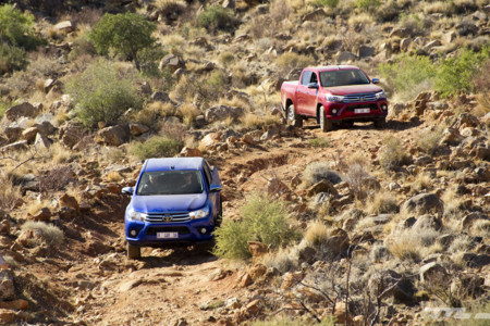Toyota Hilux 2016 toma de contacto Namibia