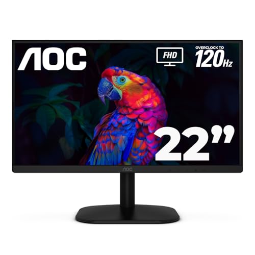 AOC Monitor 22 Pulgadas, FHD IPS, 120 Hz