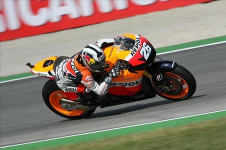 Dani Pedrosa en San Marino 2010