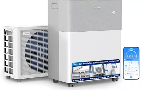 Midea Portasplit Pinguino Aire Acondicionado